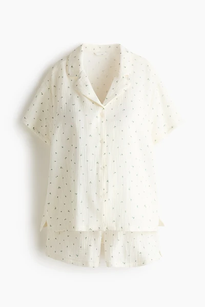 MAMA Cotton Muslin Pajamas