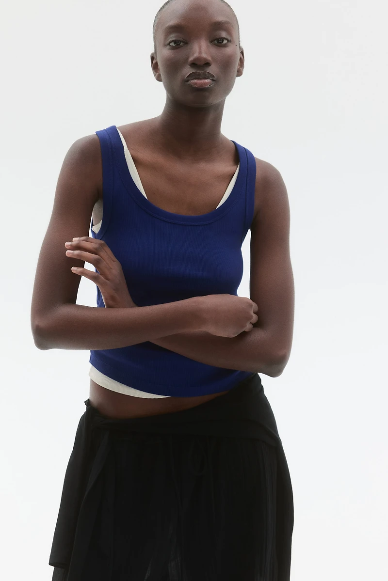 Ribbed Tank Top