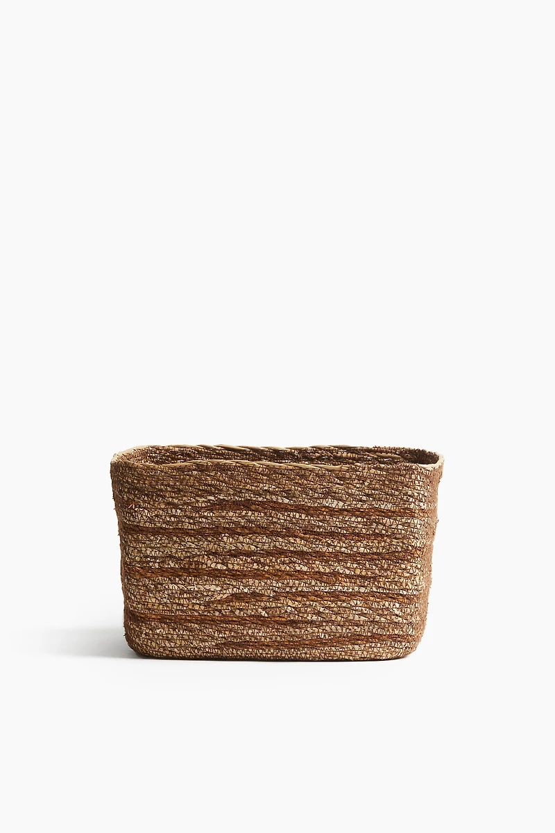 Small Handmade Seagrass Storage Basket