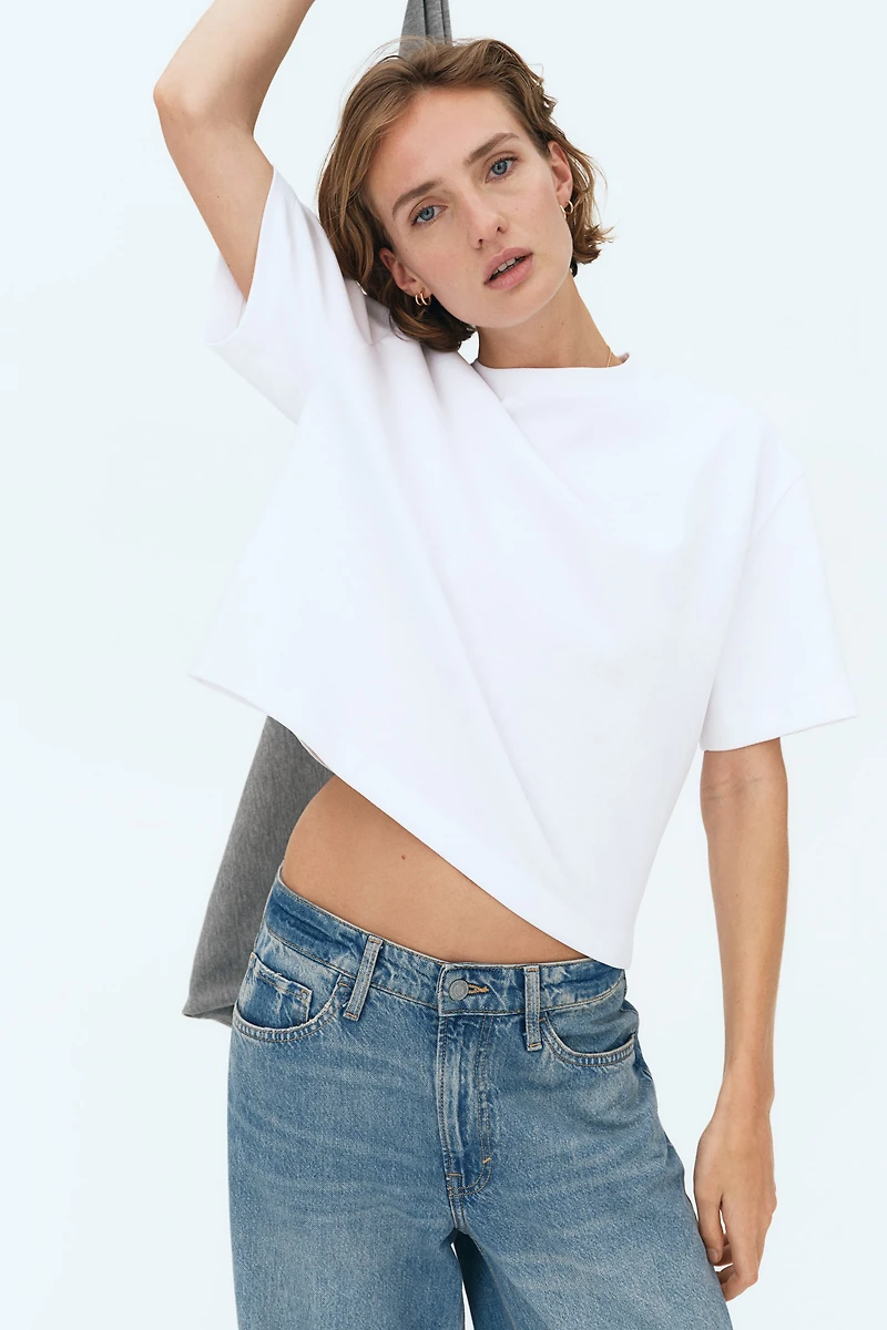 Boxy Interlock T-Shirt