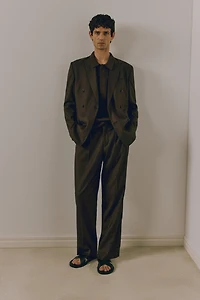 Regular-Fit Double-Breasted Jacket