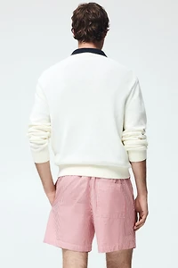 Regular-Fit Cotton Shorts