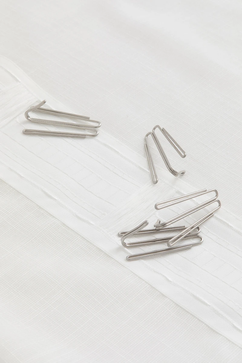 2-Pack Slub-Weave Curtains
