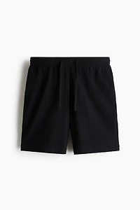 Relaxed-Fit Waffled Shorts
