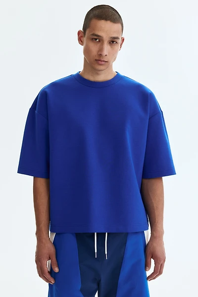 T-shirt ample en scuba