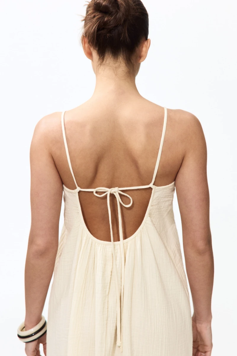 Cotton Muslin Beach Dress