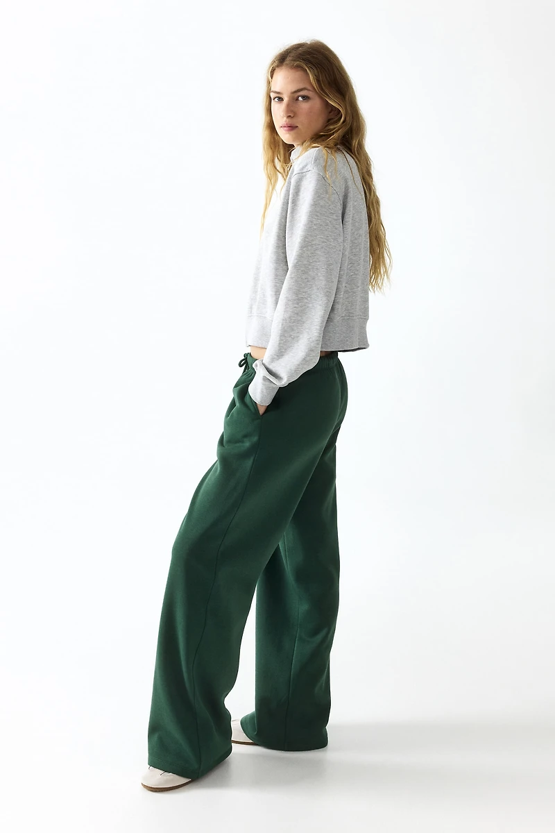 Wide-leg Joggers