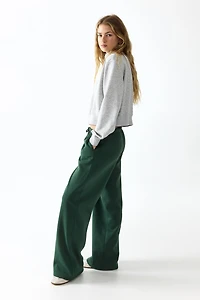 Wide-leg Joggers
