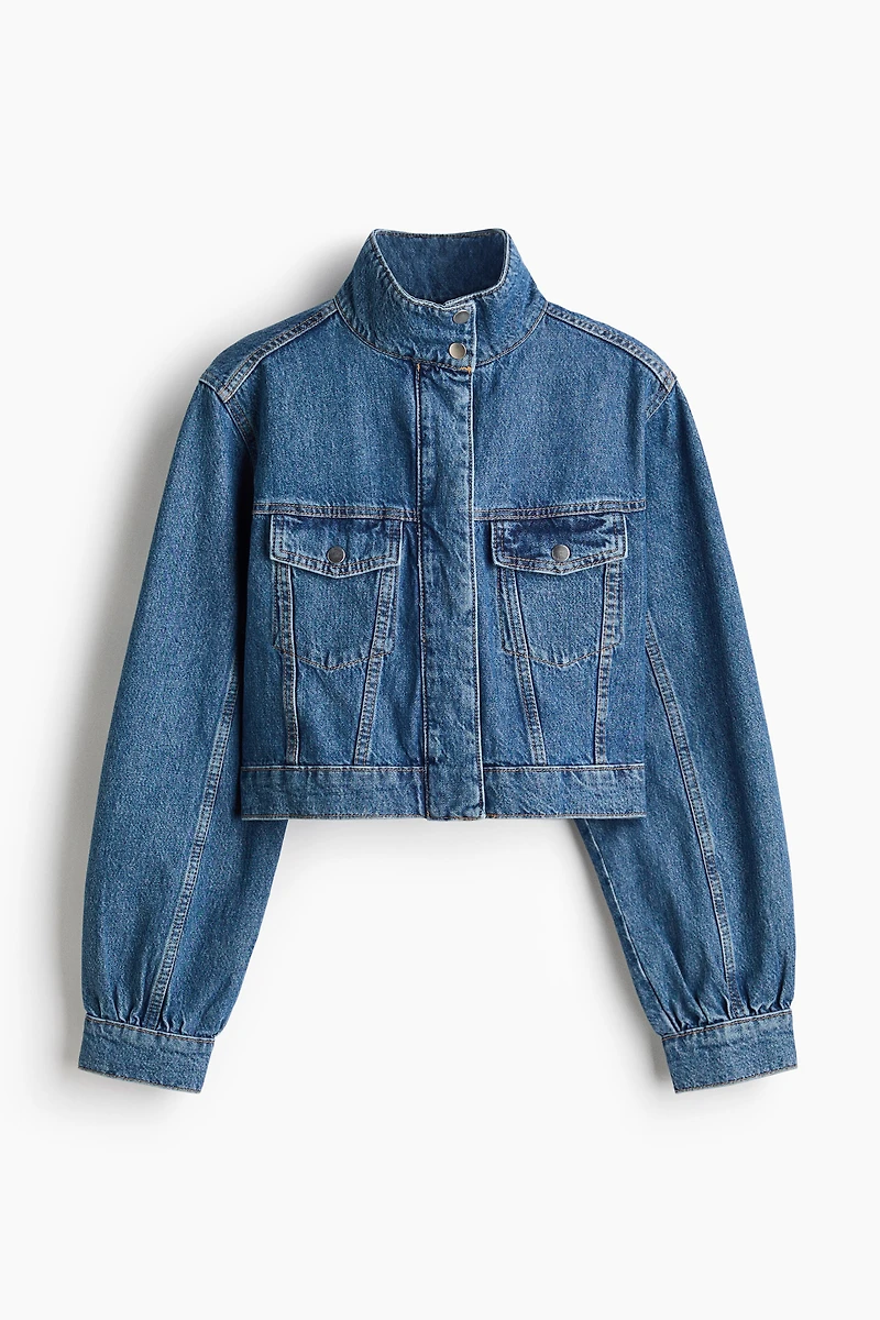 Cropped Denim Jacket