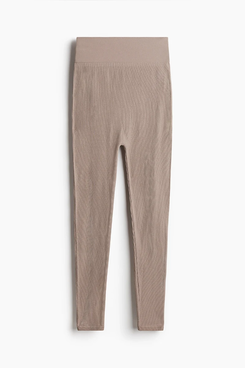 MAMA Seamless Ribbed Leggings