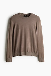 Slim Fit Fine-Knit Sweater