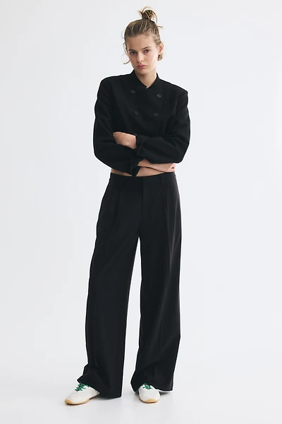 Wide-Leg Dress Pants