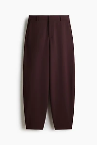 Jersey Barrel-Leg Pants
