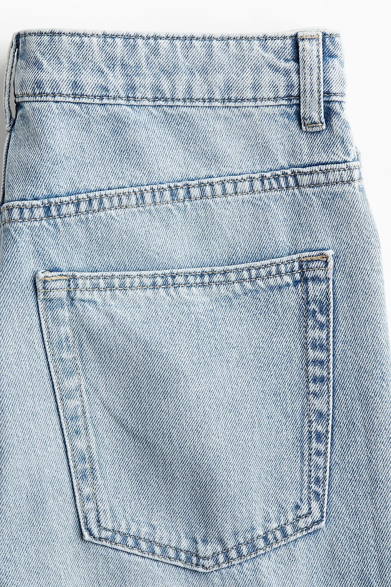 Straight High Ankle Jeans