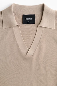 Cooling Regular-Fit Knit Polo Shirt