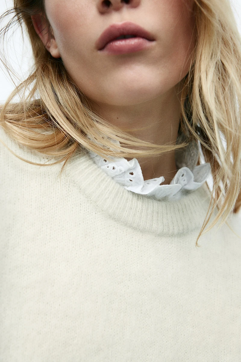 Oversized Mohair-Blend Sweater