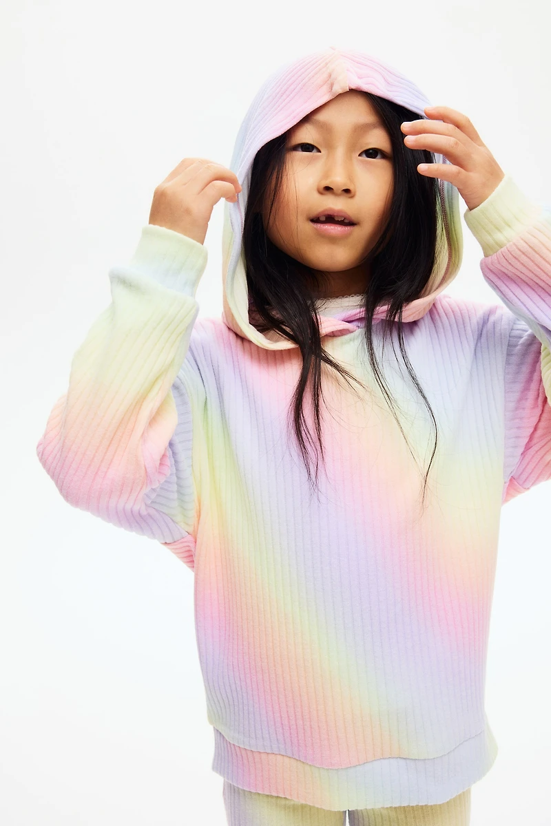 2-Piece Brushed Rib-Knit Set