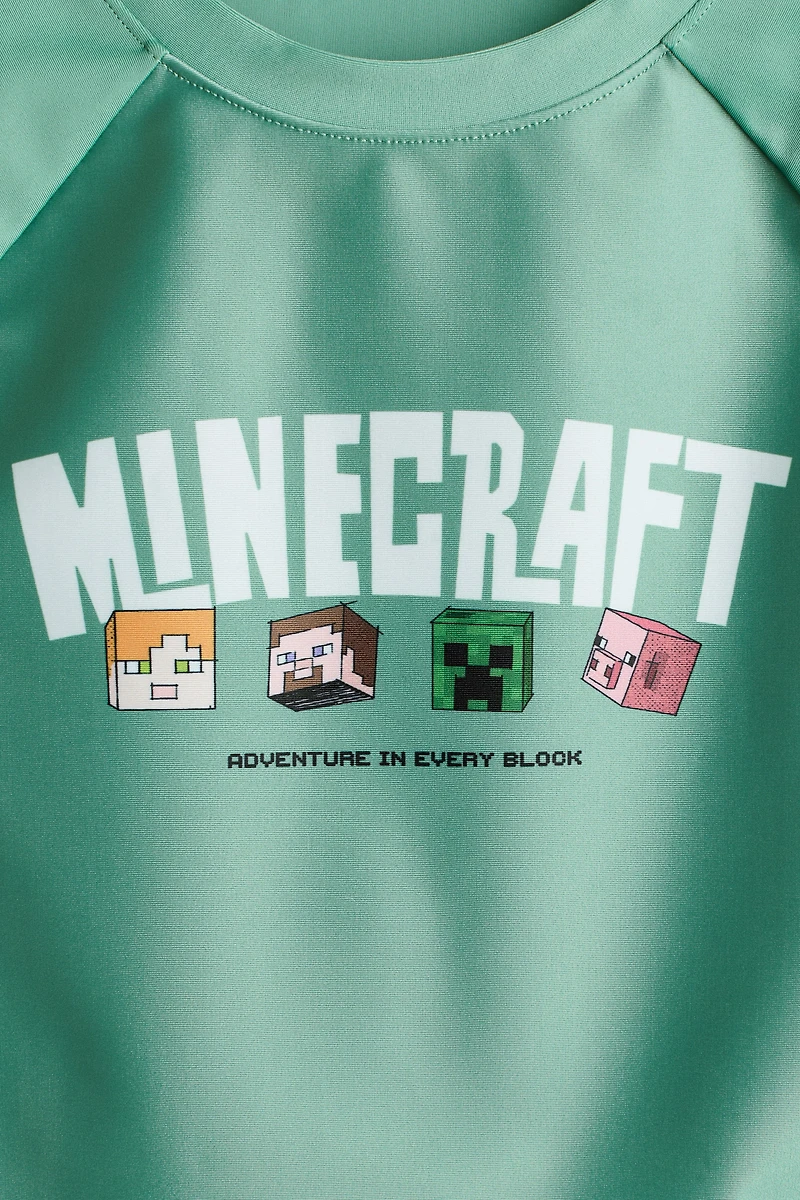 T-shirt de bain imprimé FPS 50