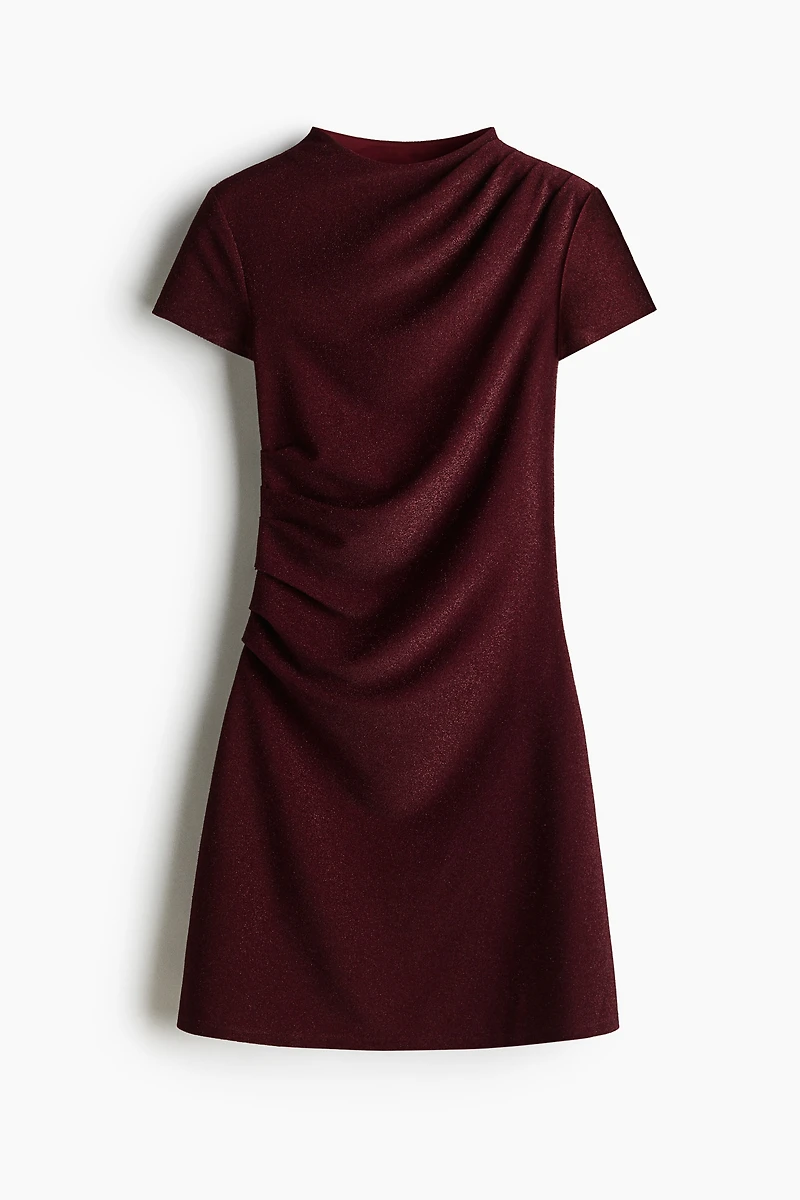 Robe à effet drapé