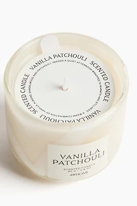 Bougie parfumée avec pot en verre