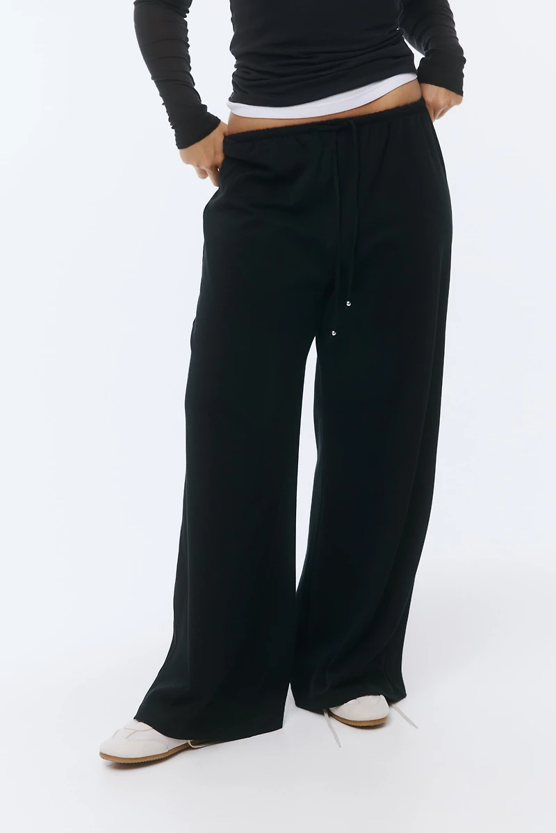 Cotton Drawstring Pants