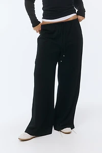 Cotton Drawstring Pants