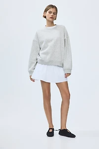 Sweatshirt with Printed Motif