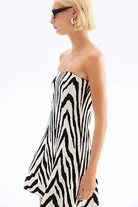 Fine-Knit Bandeau Dress