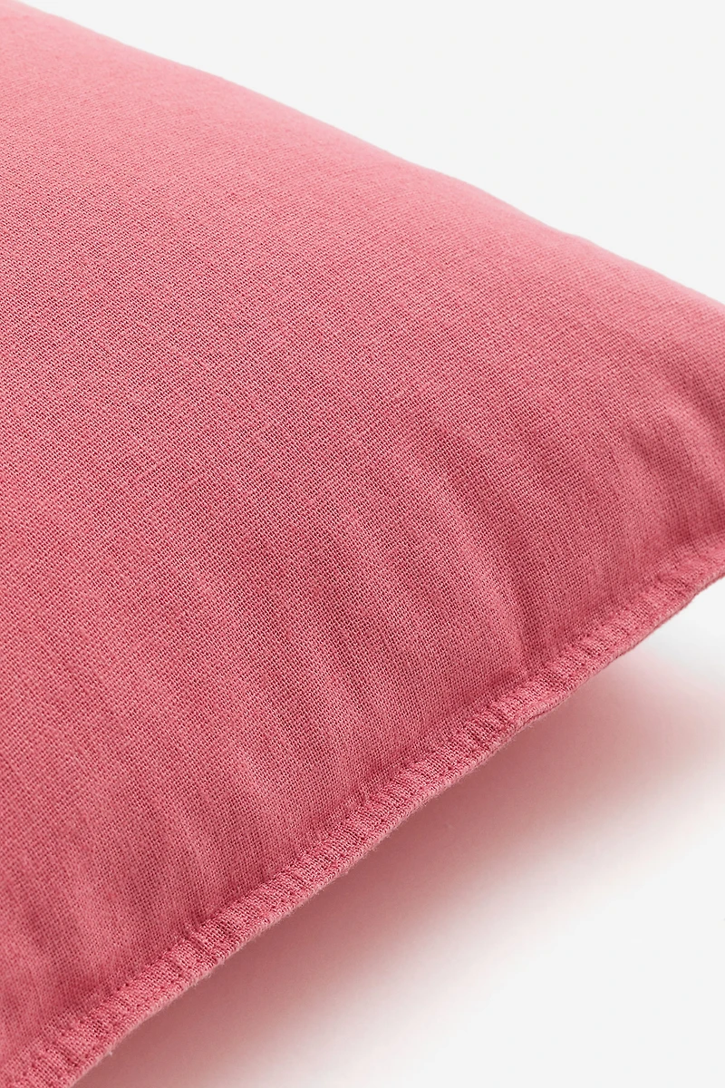 Linen-blend Cushion Cover