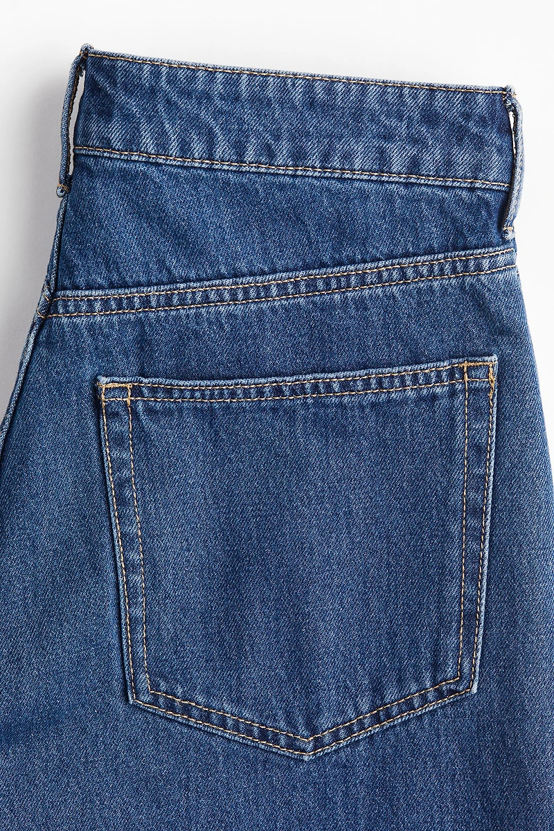 Denim Bermuda Shorts