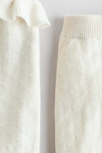 2-Piece Pointelle-Knit Set