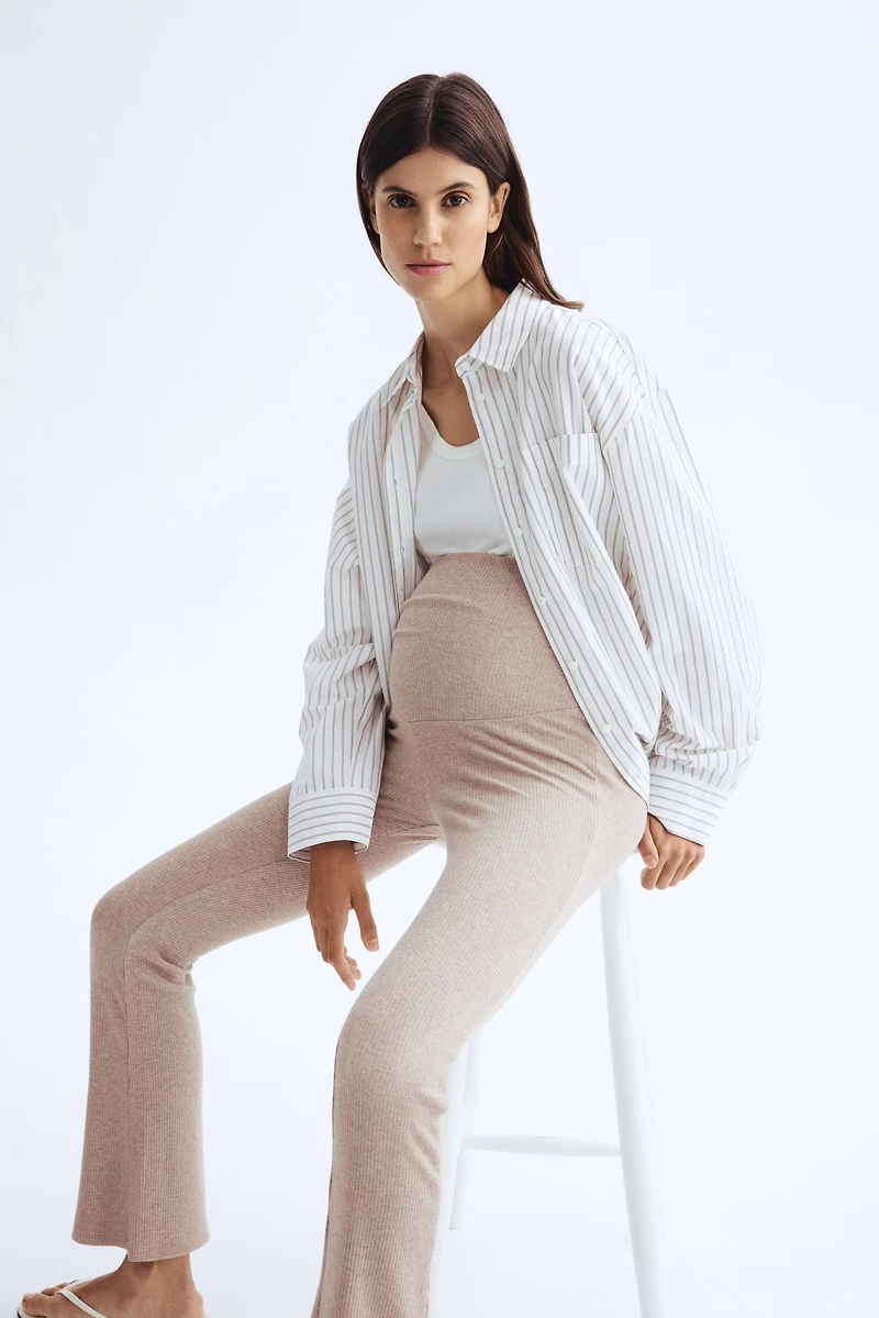 MAMA Before & After Ribbed Pants