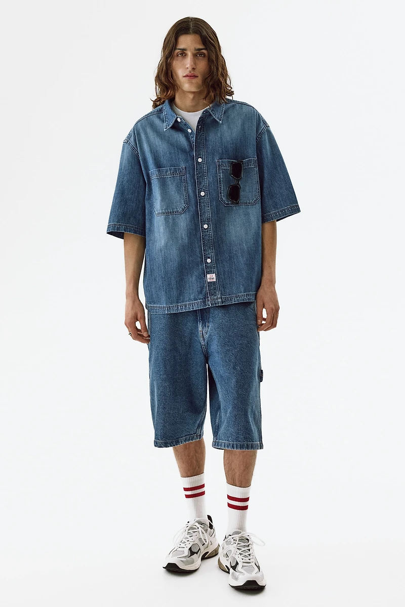 Relaxed-Fit Denim Shirt