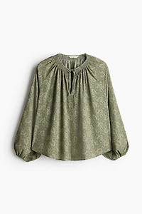 Blouse Grande Taille en crêpe