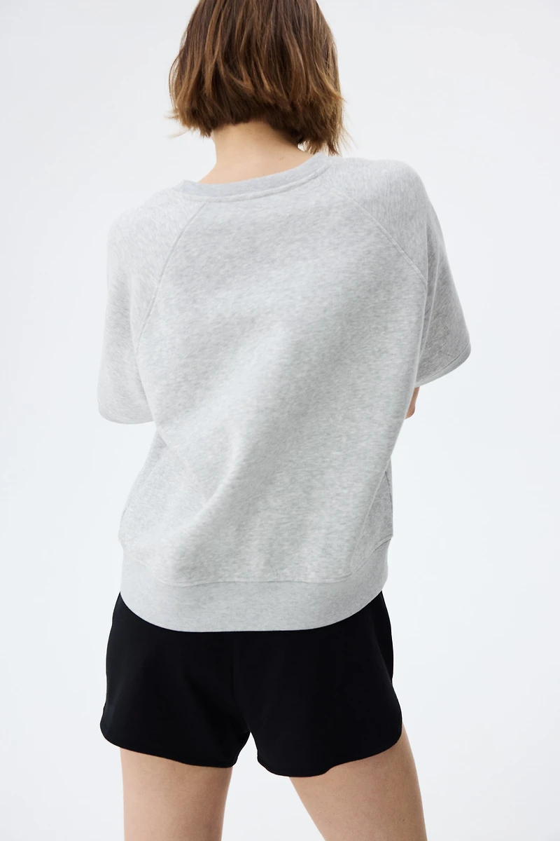 Short-Sleeved Sweatshirt