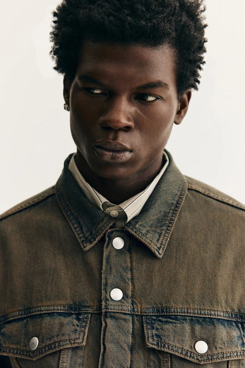 Veste ample en denim