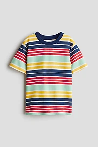 T-shirt en coton imprimé