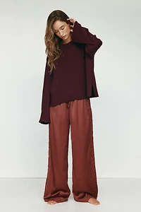 Chandail ample en fin tricot