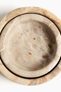 2-Pack Marble Bowls