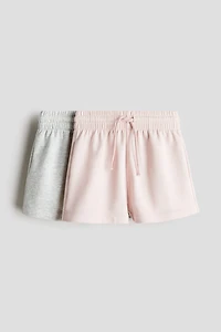 Lot de 2 shorts en molleton