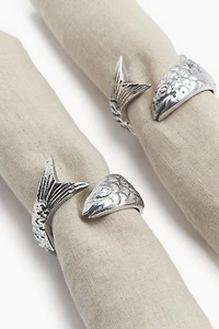 2-Pack Fish-Shaped Napkin Rings