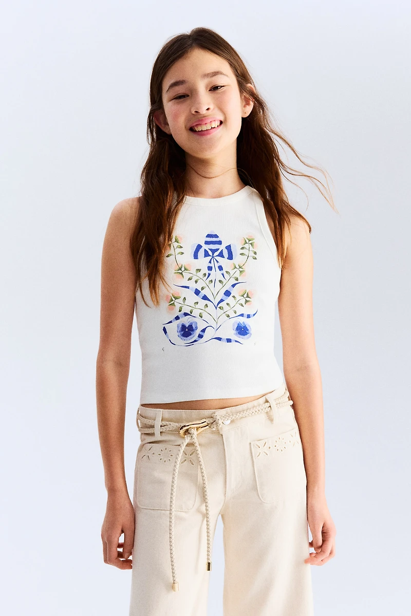 Camisole imprimée