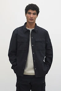 Regular-Fit Utility Overshirt