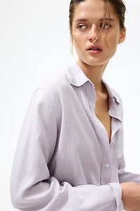Linen-blend Shirt