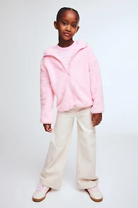 Teddy Fleece Hooded Jacket