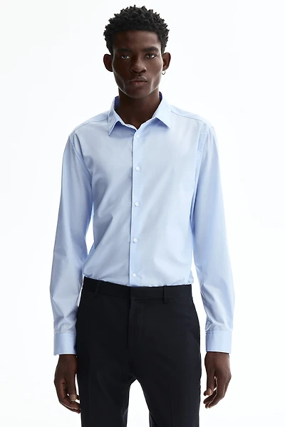 Slim Fit Easy-iron Shirt