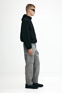 Pantalon cargo décontracté en nylon