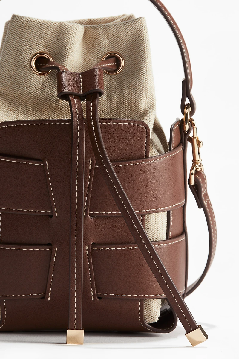 Crossbody Bucket Bag