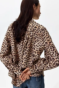 Balloon-Sleeved Shirt