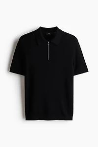 Polo texturé près du corps